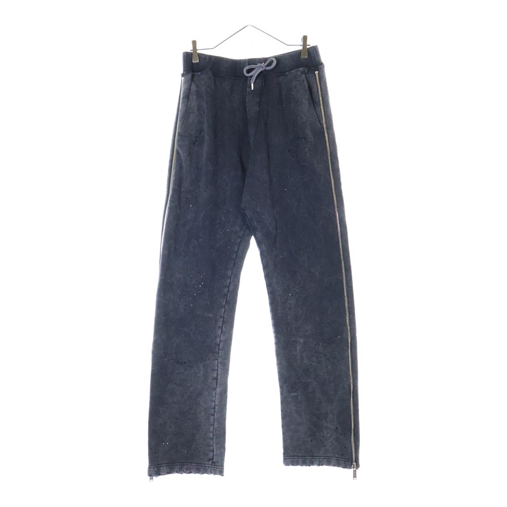DSQUARED2 ディースクエアード 24AW GREY Sweatpant スタッズ付き ダメージ加工 オーバーサイズ スウェットパンツ グレー S74KB0923 S25030拍卖