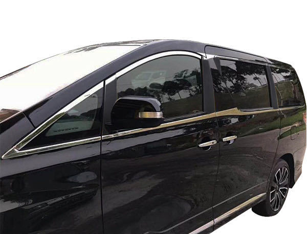 ※格安売り切り!未使用 ヴェルファイア アルファード 20系 サイドメッキモール ピラーモール 全22ピースセット 拍卖