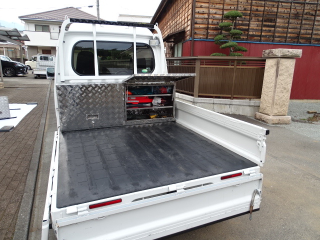 動画説明付 軽トラック ステンレス 工具 道具 ツール BOX スーパーキャリィ ハイゼットジャンボ アクティ NT100クリッパーサンバー2扉 鍵付拍卖