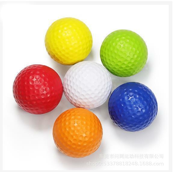 送料無料 匿名 PU ゴルフボール 室内 練習用 ウレタン製 30個入り拍卖