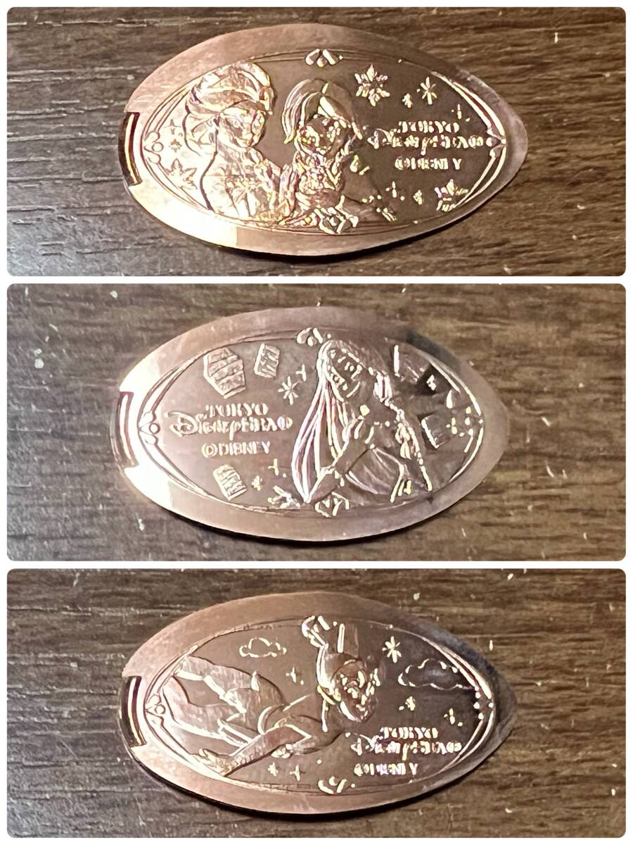 TDS ファンタジースプリングスギフト スーベニアメダル 3枚セット拍卖