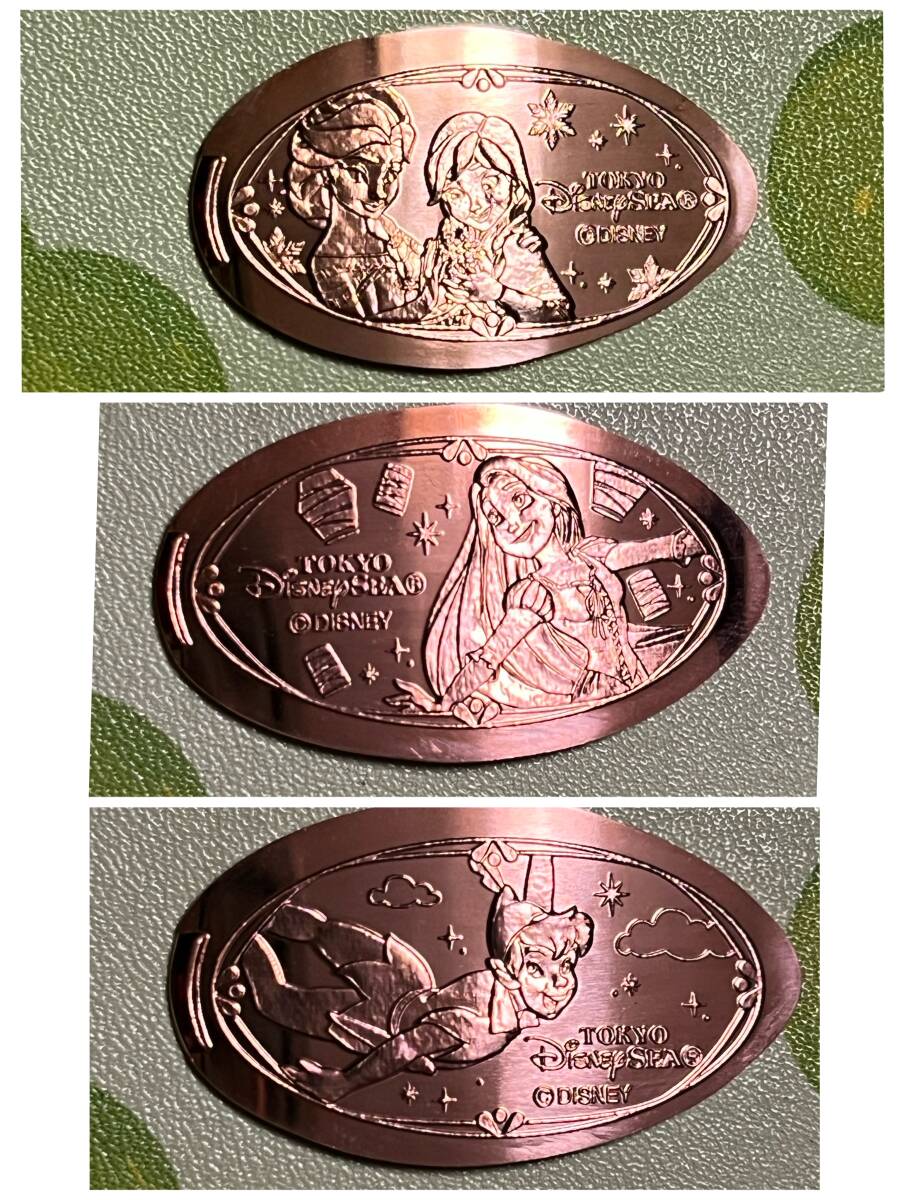 TDS ファンタジースプリングスギフト スーベニアメダル 3枚セット拍卖