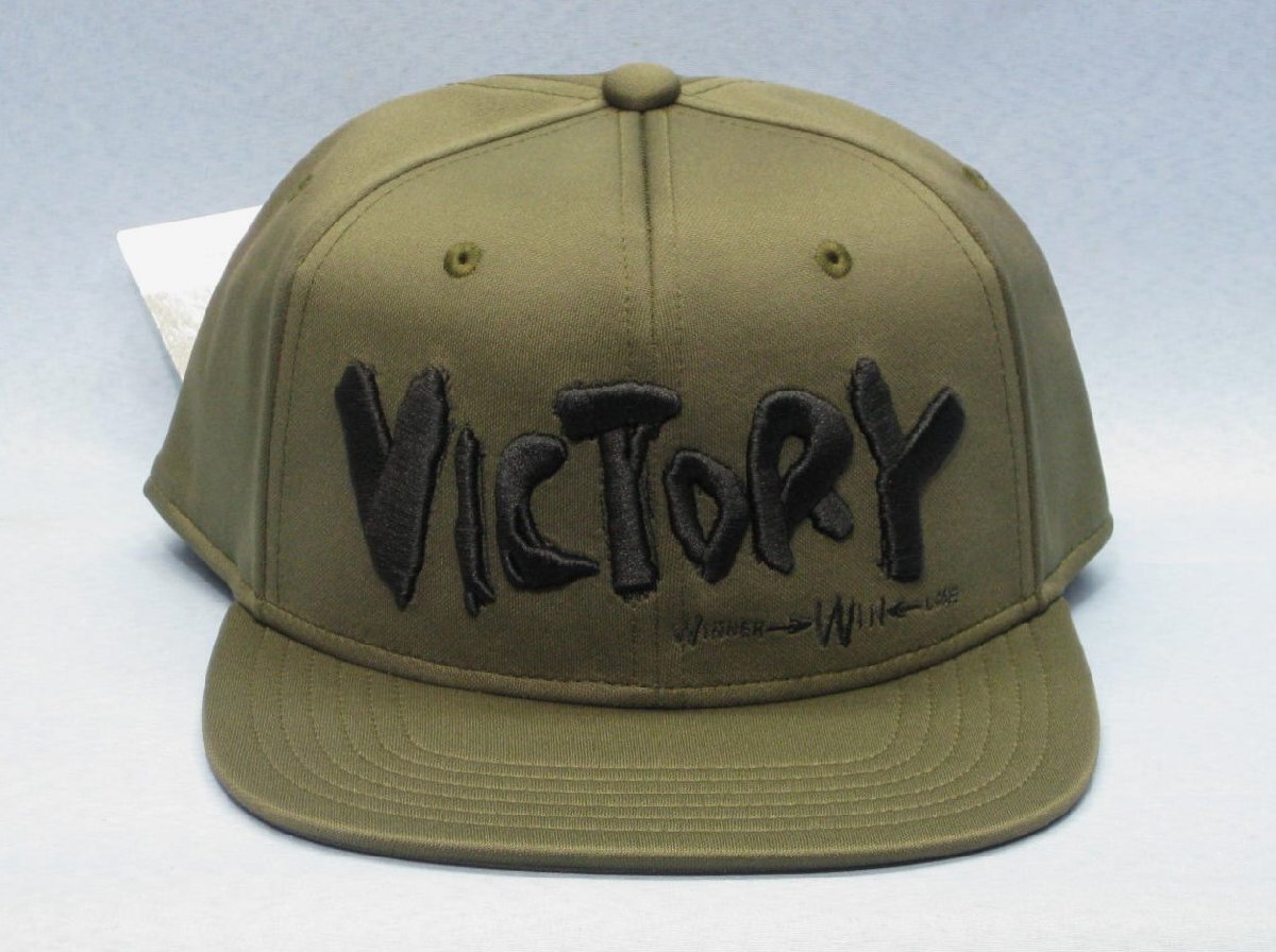 ●ZETTゼット「MOOCHAN【VICTRY】キャップ」カーキ56~60cm拍卖