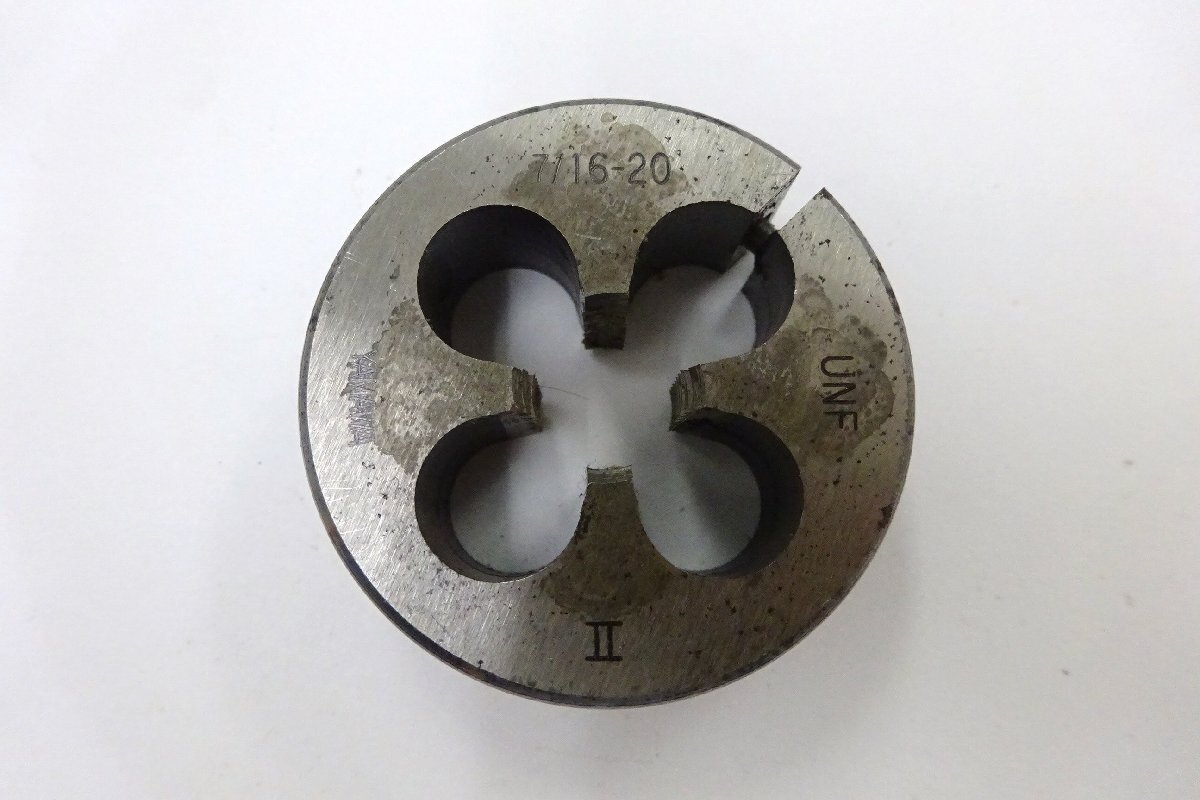 YAMAWA ダイス 7/16-20 UNF 外径Φ38 送料無料拍卖