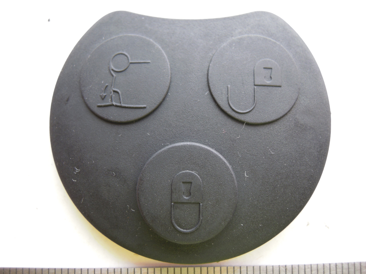 ★小キズ有★良品★補修部品★メルセデスMercedesベンツBenz★MCCスマートSmart450クーペK★キーレスシェル★リペア用3ボタン★拍卖