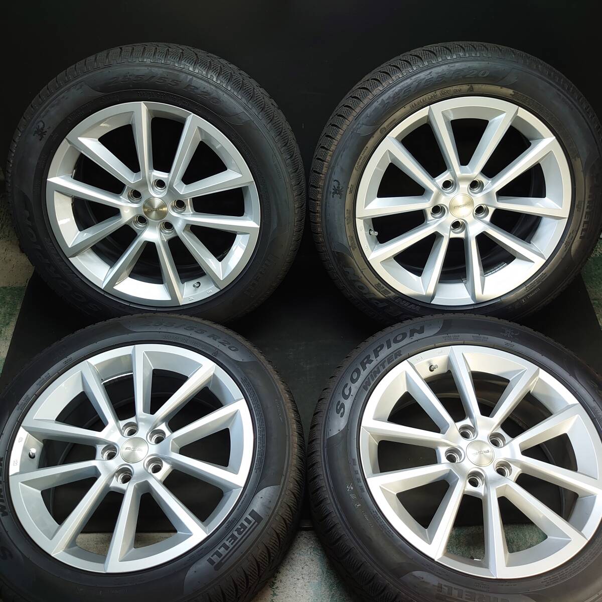 ★☆ 社外アルミ AGA 255/55R20 ランドローバー レンジローバースポーツ PCD120/+47 #24639 ☆★拍卖