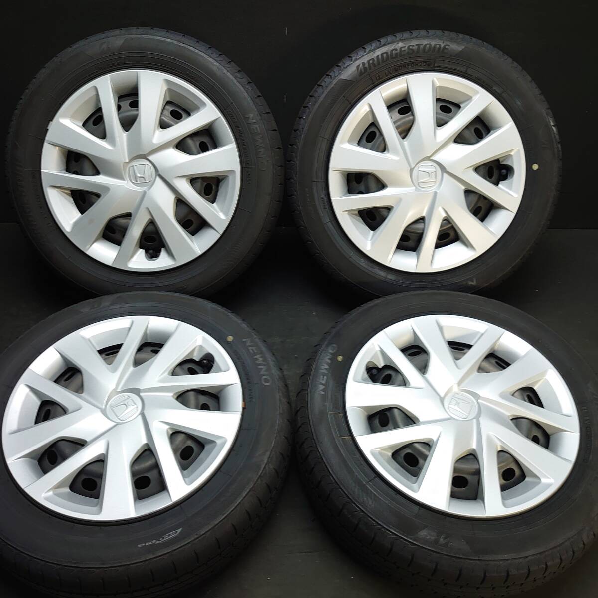 ★☆ ホンダ純正 ブリヂストン 155/65R14 N-BOX N-WGN N-ONE PCD100/+40 #24716 ☆★拍卖