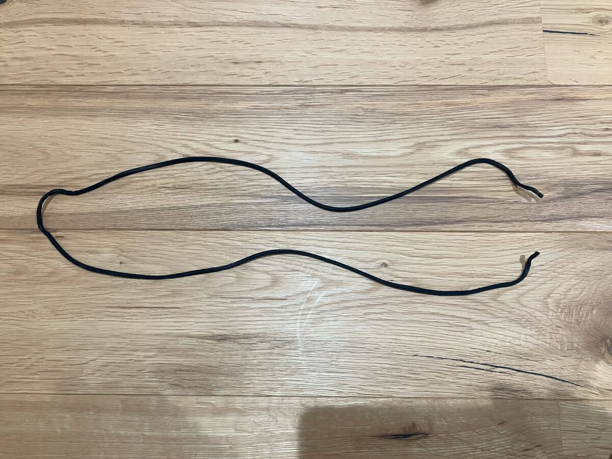 ★クロムハーツ レザー 革ひも 87㎝ 純正品 CHROME HEARTS★拍卖