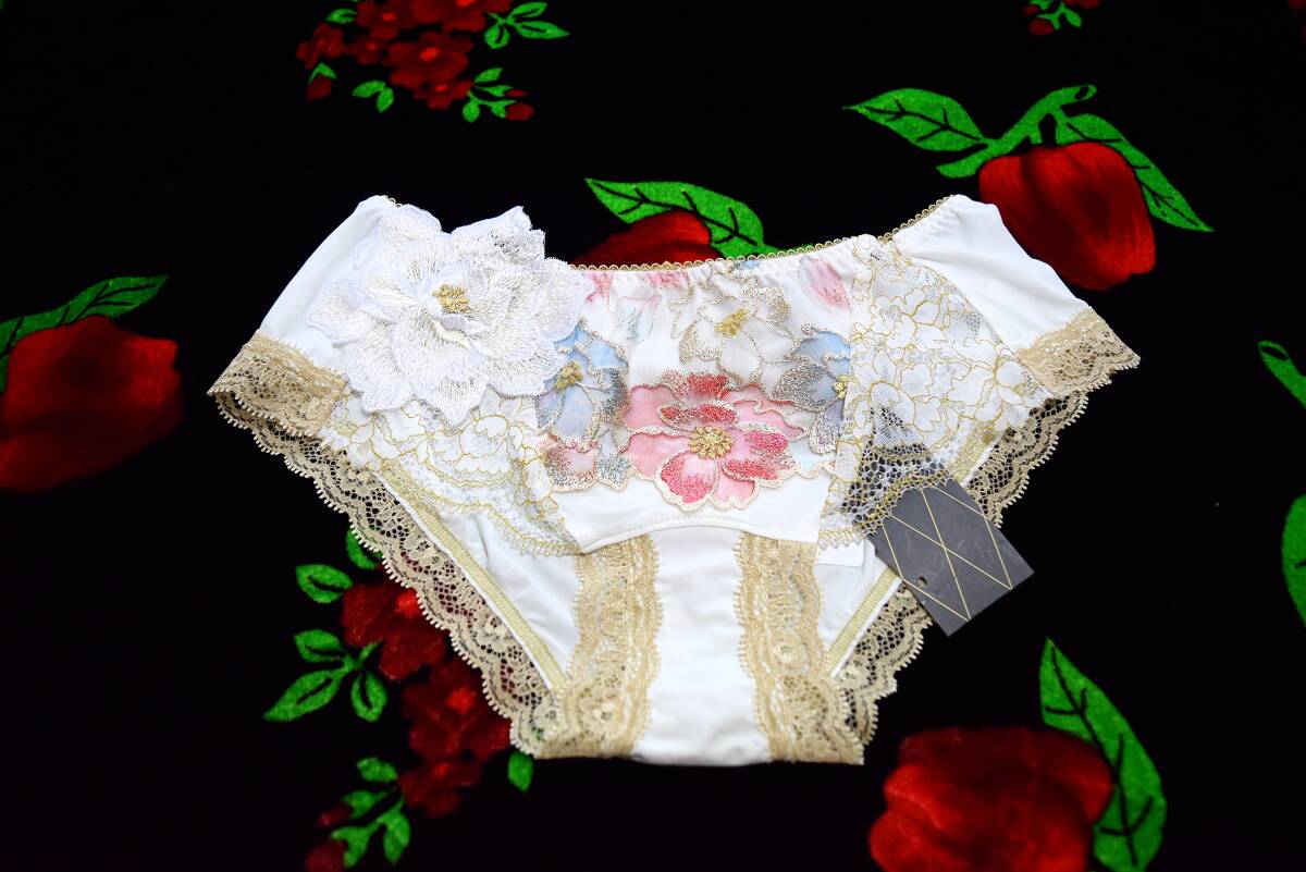 新品・タグ付き☆ワコール☆サルート☆03G・日本の花嫁☆IV☆ローライズM拍卖