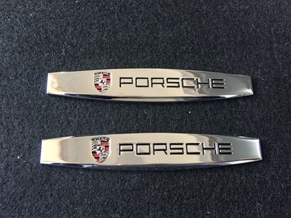 ポルシェ PORSCHE 13番 ステッカー エンブレム スクラッチを隠す 自動車 外装 ステンレススチール材質 2個セット拍卖