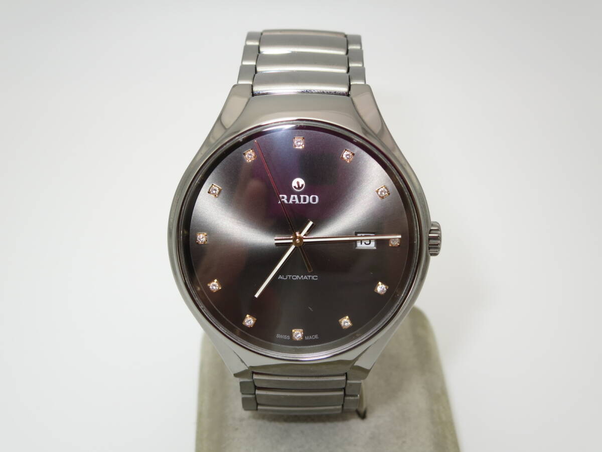 ☆ ラド― トゥルー セラミックXチタン メンズ 自動巻 腕周約~17.0㎝位 中古 ☆拍卖