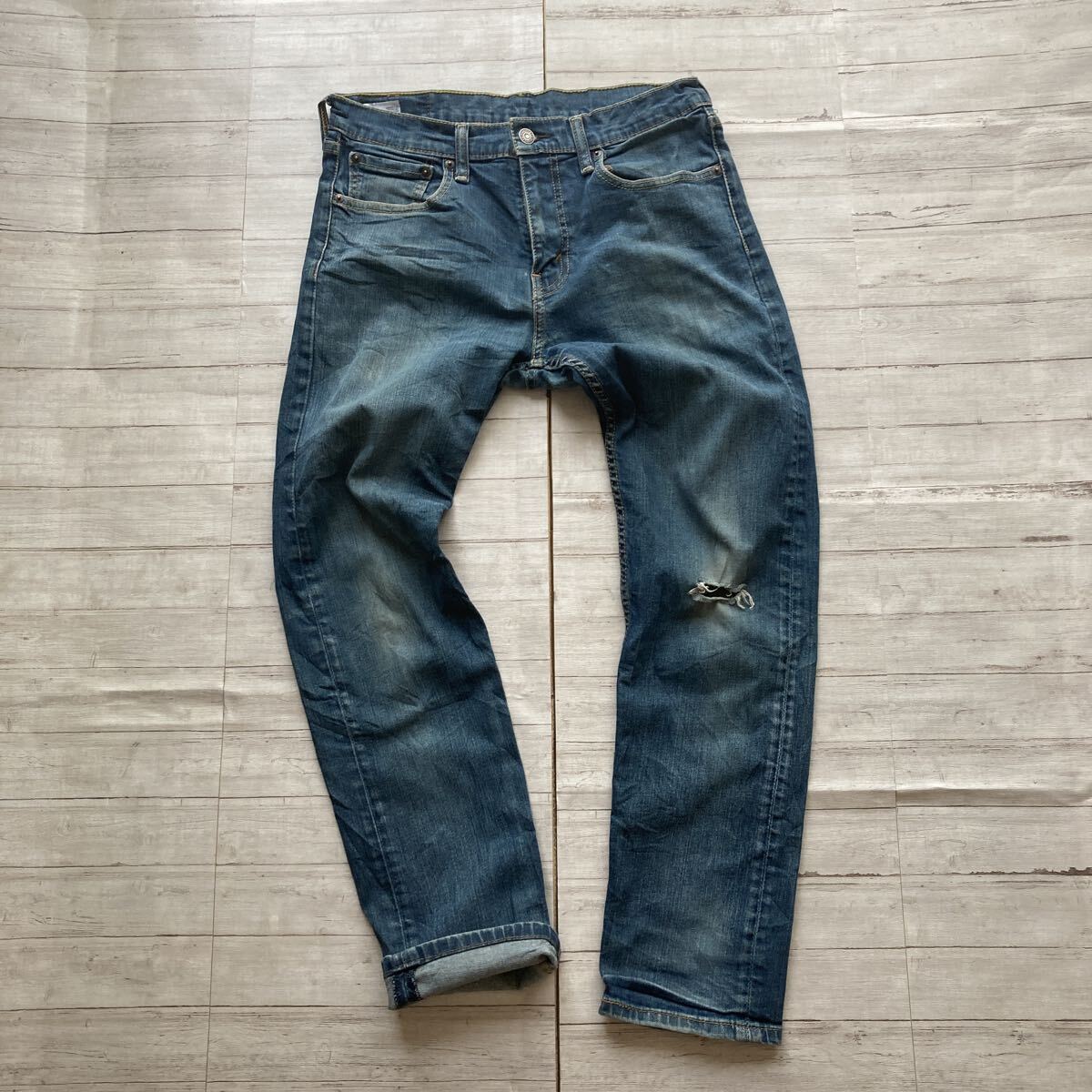 【送料無料】Levi’s リーバイス 502 W31 ジーンズ ジーパン デニムパンツ USED 古着 パキスタン製拍卖