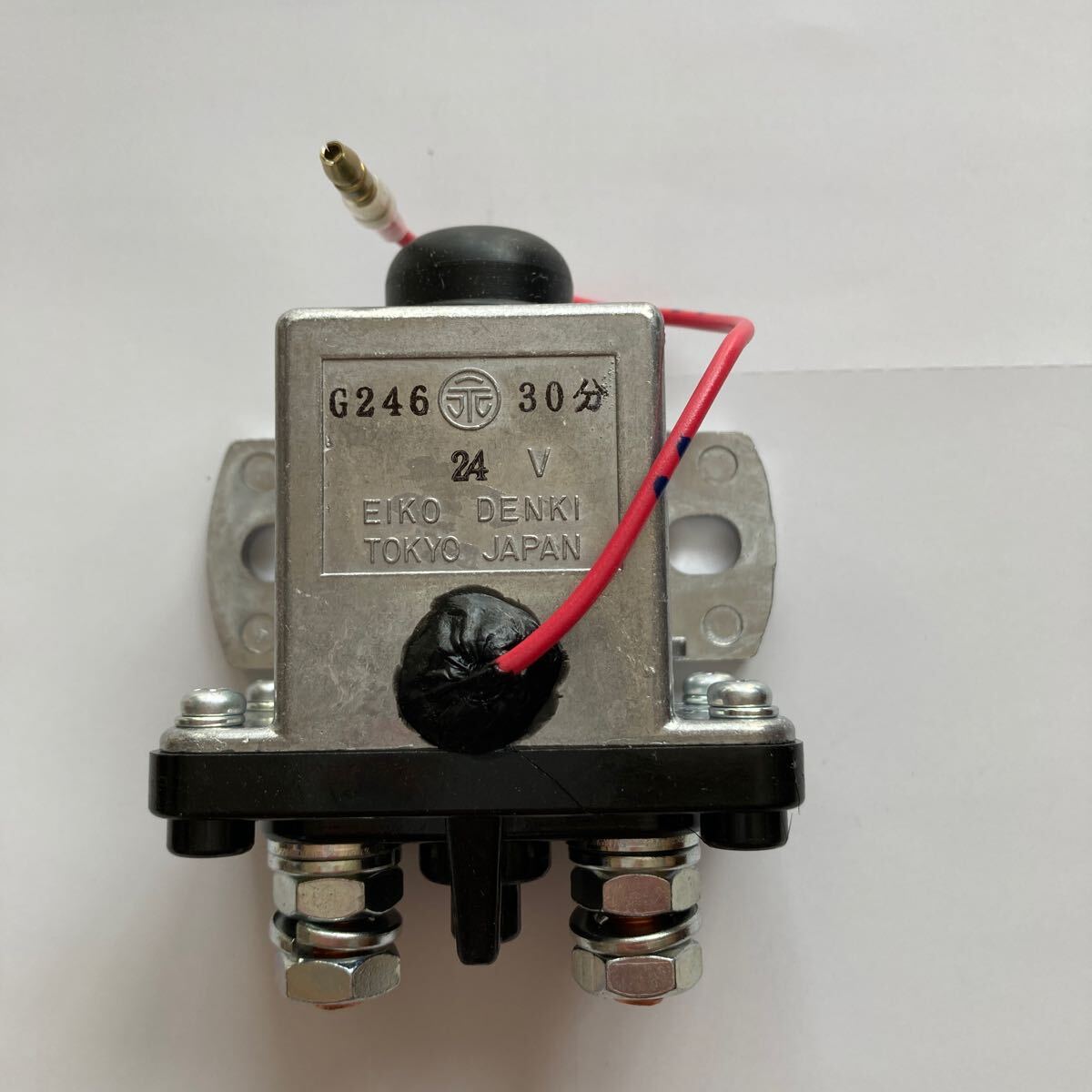 ミキサー車 生コン車 洗車ポンプ用 リレー 24V WP24-400F4他 永興電機 E-308S1拍卖