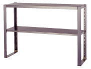 ★新品 幅1500x300 二段平棚 上棚 OS-1500-300 店舗 厨房ステンレス 下膳棚 卓上棚 2段棚 食器棚●送料込拍卖