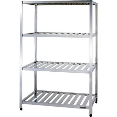 ★新品 パンラック 厨房 ステンレス棚 HR-750 幅730 店舗 収納棚 たな●送料込拍卖