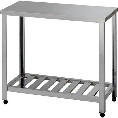 ★新品 幅750 厨房ステンレス台 ガス台 コンロ台 KG-750 店舗 業務用 作業台●送料込拍卖