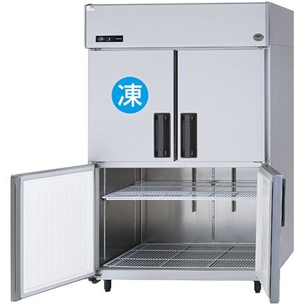 ★新品 業務用 冷凍冷蔵庫 パナソニック SRR-LV1283CS たて型 1室冷凍 4ドア 3相200V 幅1200x800 店舗●送料込拍卖