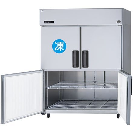 ★新品 冷蔵庫 パナソニック SRR-LV1583CS たて型 冷凍冷蔵庫 1室冷凍 4ドア 3相200V 幅1460x800 店舗●送料込拍卖