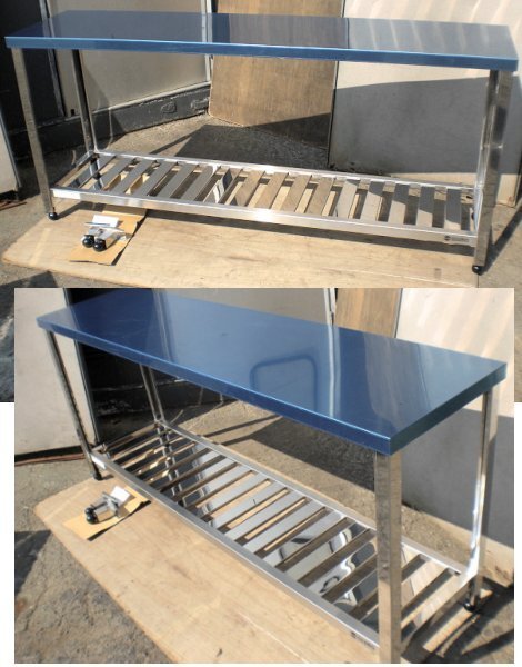 ★新品 幅1800 厨房 ステンレス台 作業台 調理台 KT-1800 店舗 業務用 ●送料込拍卖