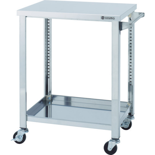 ★新品 幅750x600 厨房ワゴン台 キャスター台 ステンレスワゴン 2段 WG2-750H 店舗 作業台●送料込拍卖