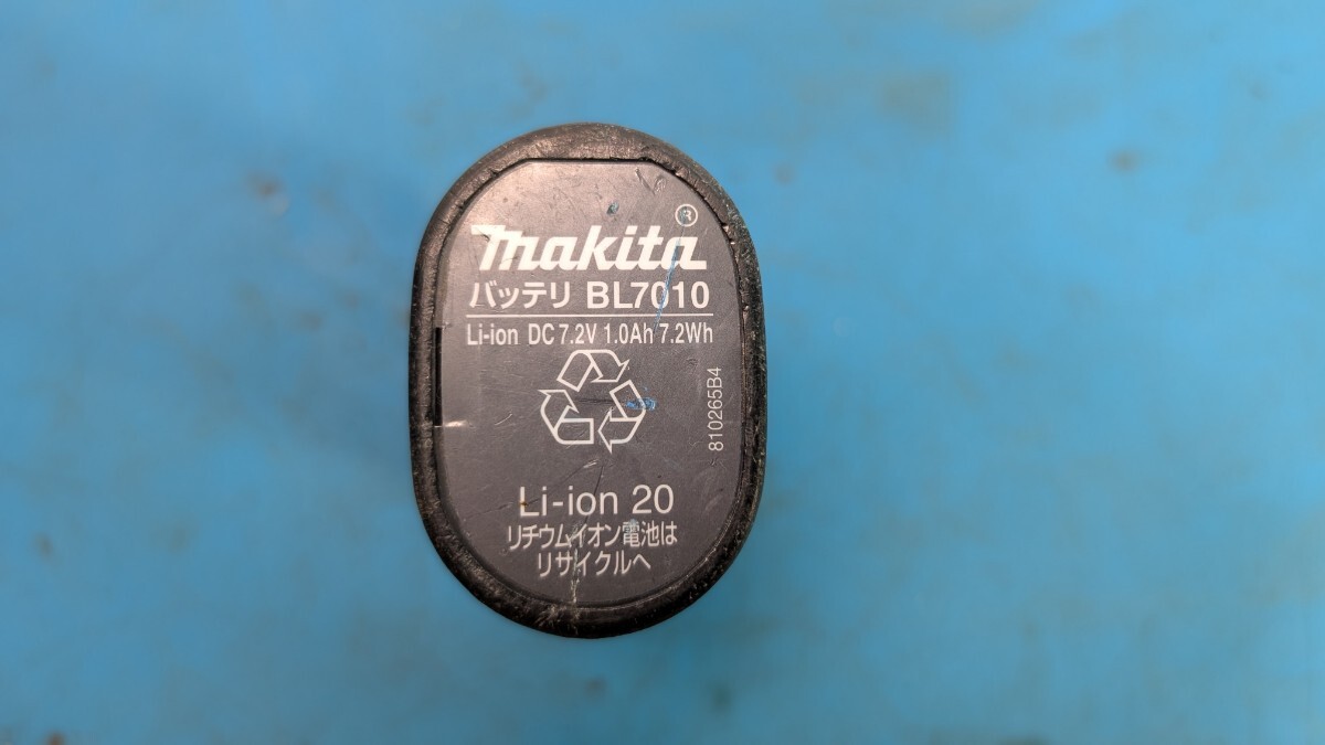 ⑧再生品です。マキタ純正BL 7010拍卖