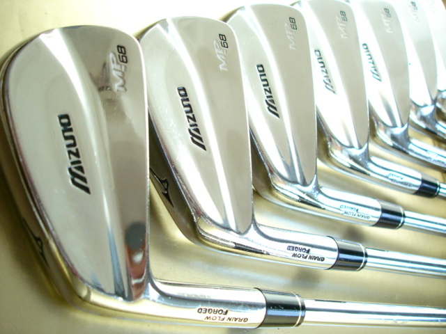 奇跡のレフティ !!!◆◆ 最高傑作 Mizuno MP-68 FORGED < 左 >豪華7本組!!! ◆◆幻のマッスル!!!拍卖