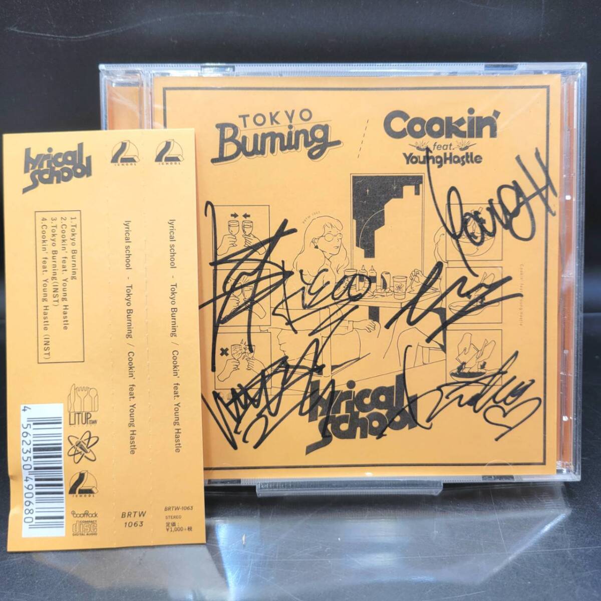 ⑧ 【サイン入り】 Lyrical School / Tokyo Burning / CD | リリカルスクール / 東京バーニング | ヒップホップ / HIP HOP / BRTW-1063拍卖