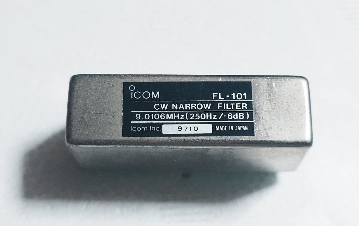 ICOM FL-101 CW狭帯域フィルター 250Hz IC-706.IC-746等に.拍卖