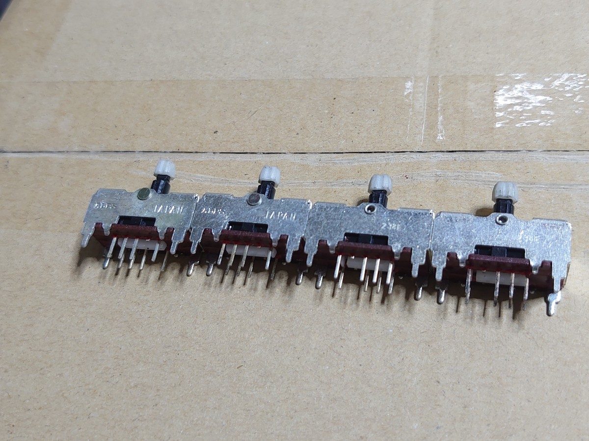 NASA72GX、GXⅡシリーズ 3連スイッチ 4個セット 新品 純正拍卖