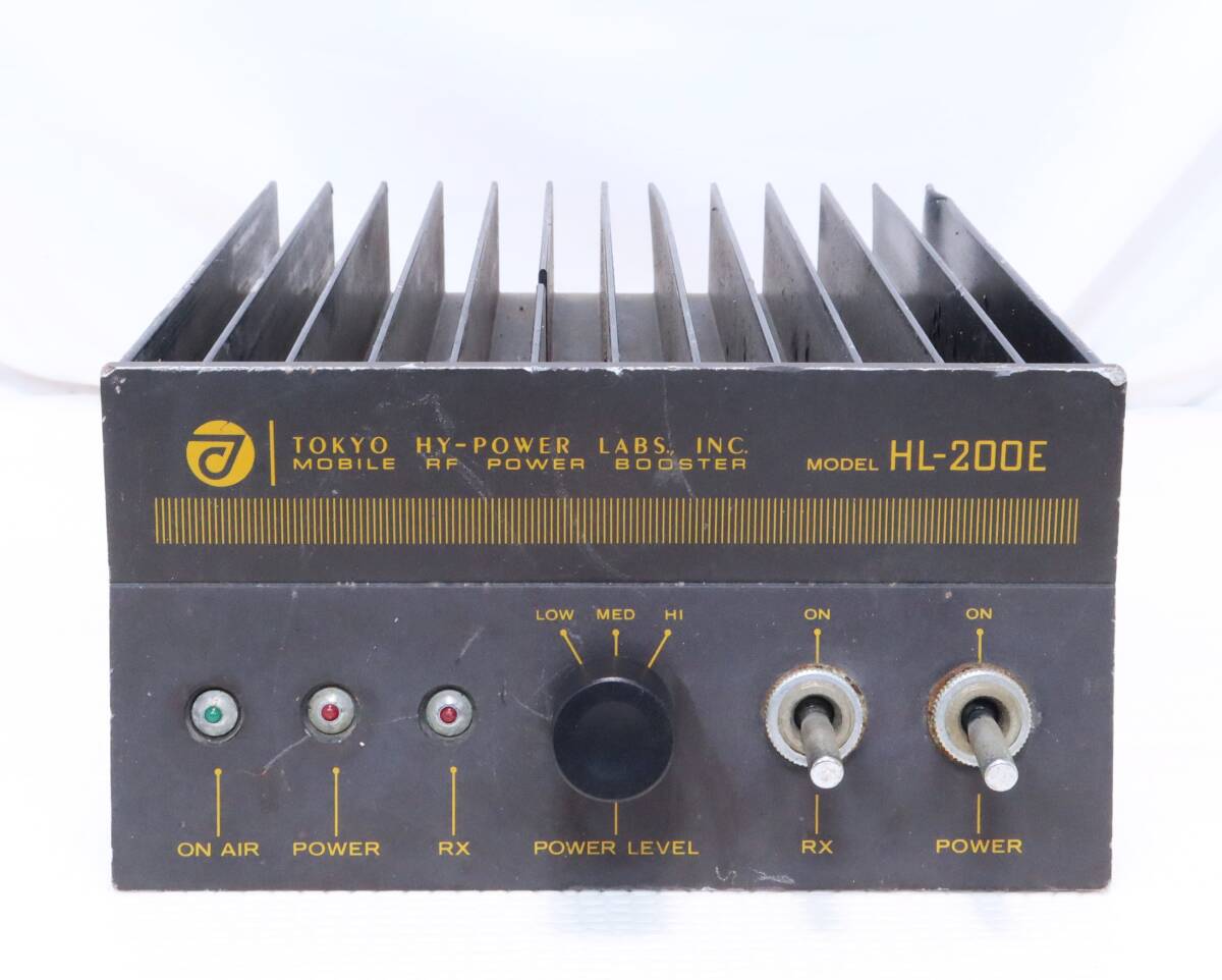 東京ハイパワー HL-200E 1.8~30MHz 200W 13.8V リニアアンプ拍卖