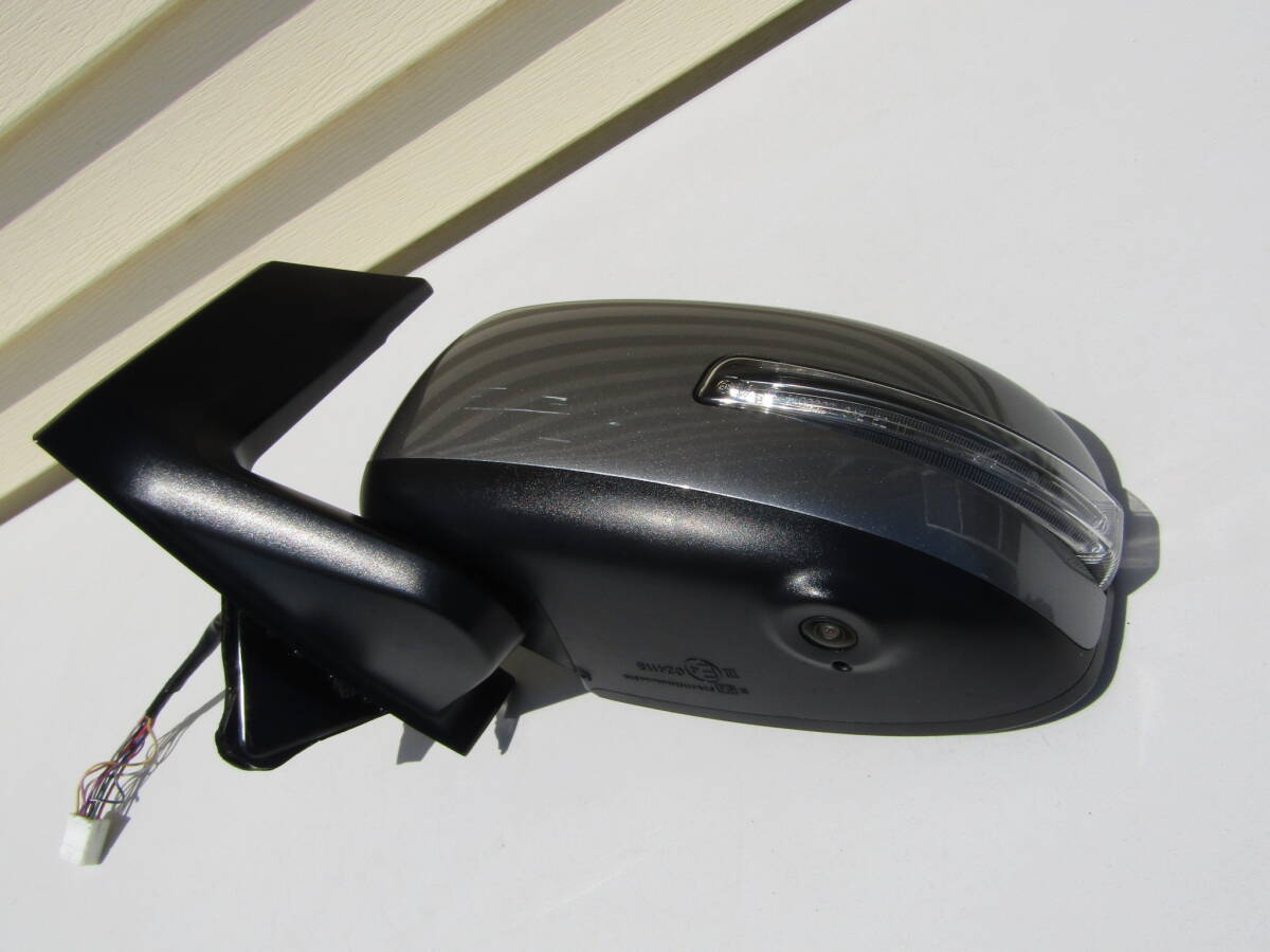 日産 デイズ B44W 純正 左 ドアミラー サイドミラー 11ピン カメラ付き 96302-7MD1C グレー系色 ■■ 13082601拍卖