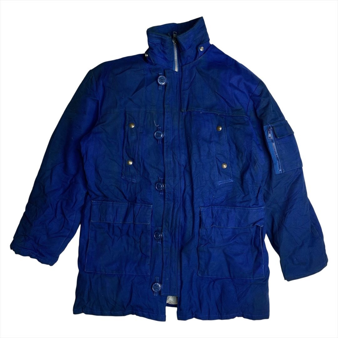 Vintage 90s Mark's Work Wearhouse ダック ジャケット メンズ FREE ブルー 古着 MT カナダ製 ワーク ビンテージ ヴィンテージ拍卖