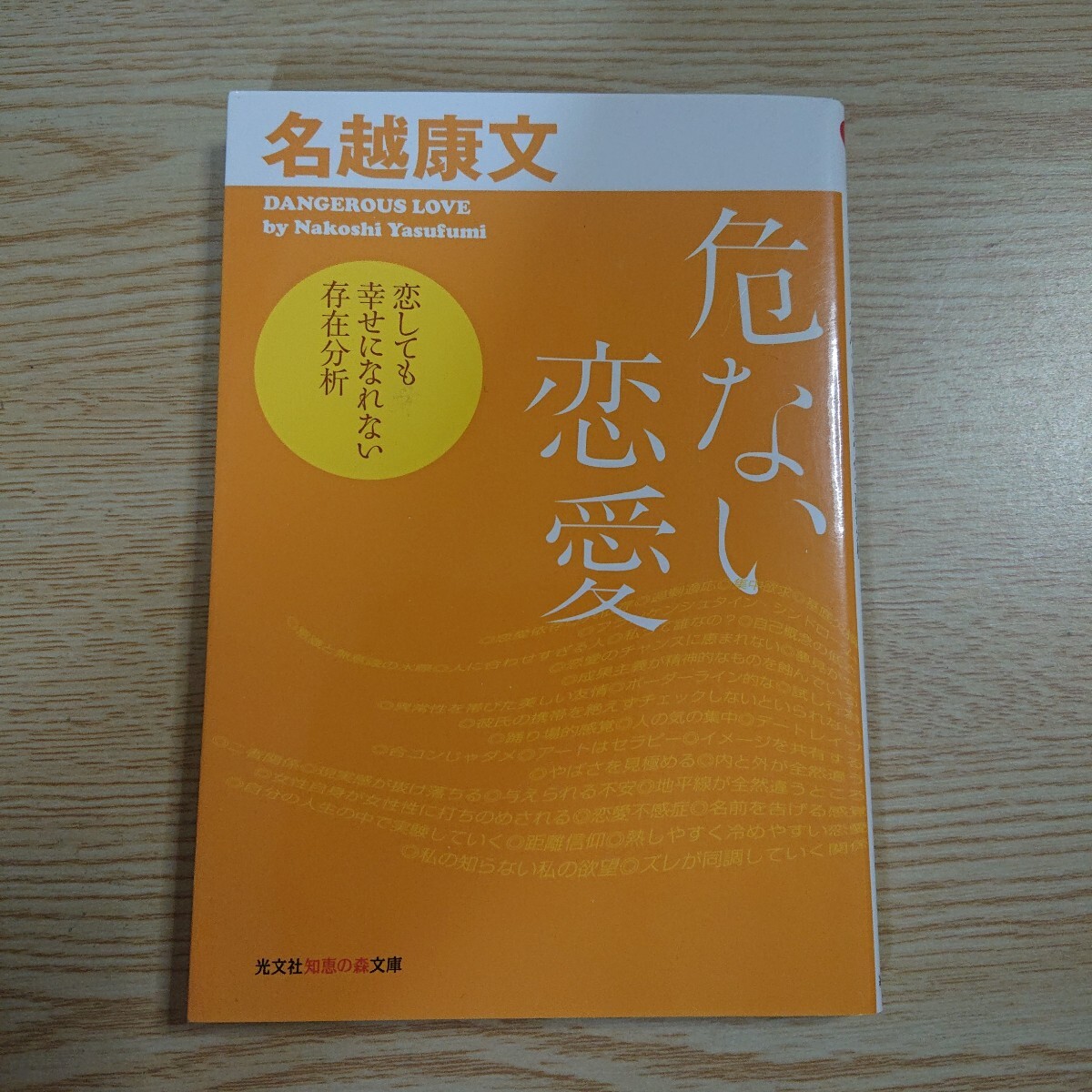危ない恋愛 恋しても幸せになれない存在分析 (知恵の森文庫) 名越康文/〔著〕拍卖