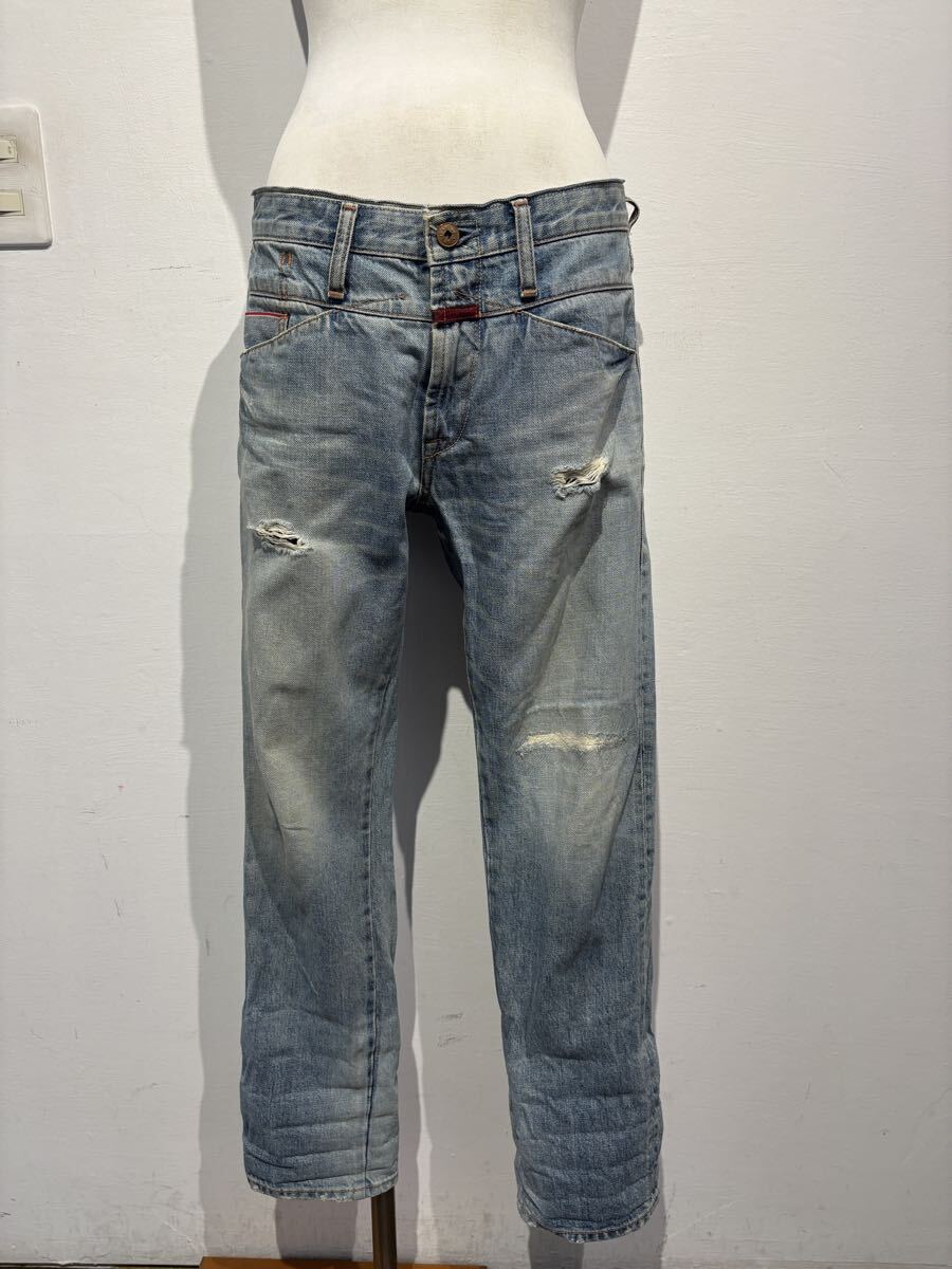 GIRBAUD マリテフランソワジルボー レディースデニム S ストレート拍卖