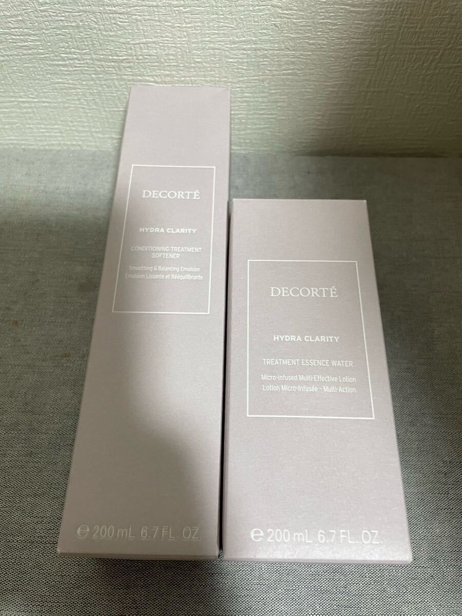 新品即決  コスメデコルテ  イドラクラリティ 化粧水 乳液 ローション ソフナー 最終セール拍卖