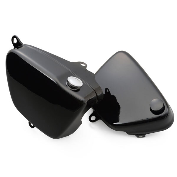 デイトナ DAYTONA W1オイルタンク風サイドカバー W800 / W650 / W400用 49261拍卖