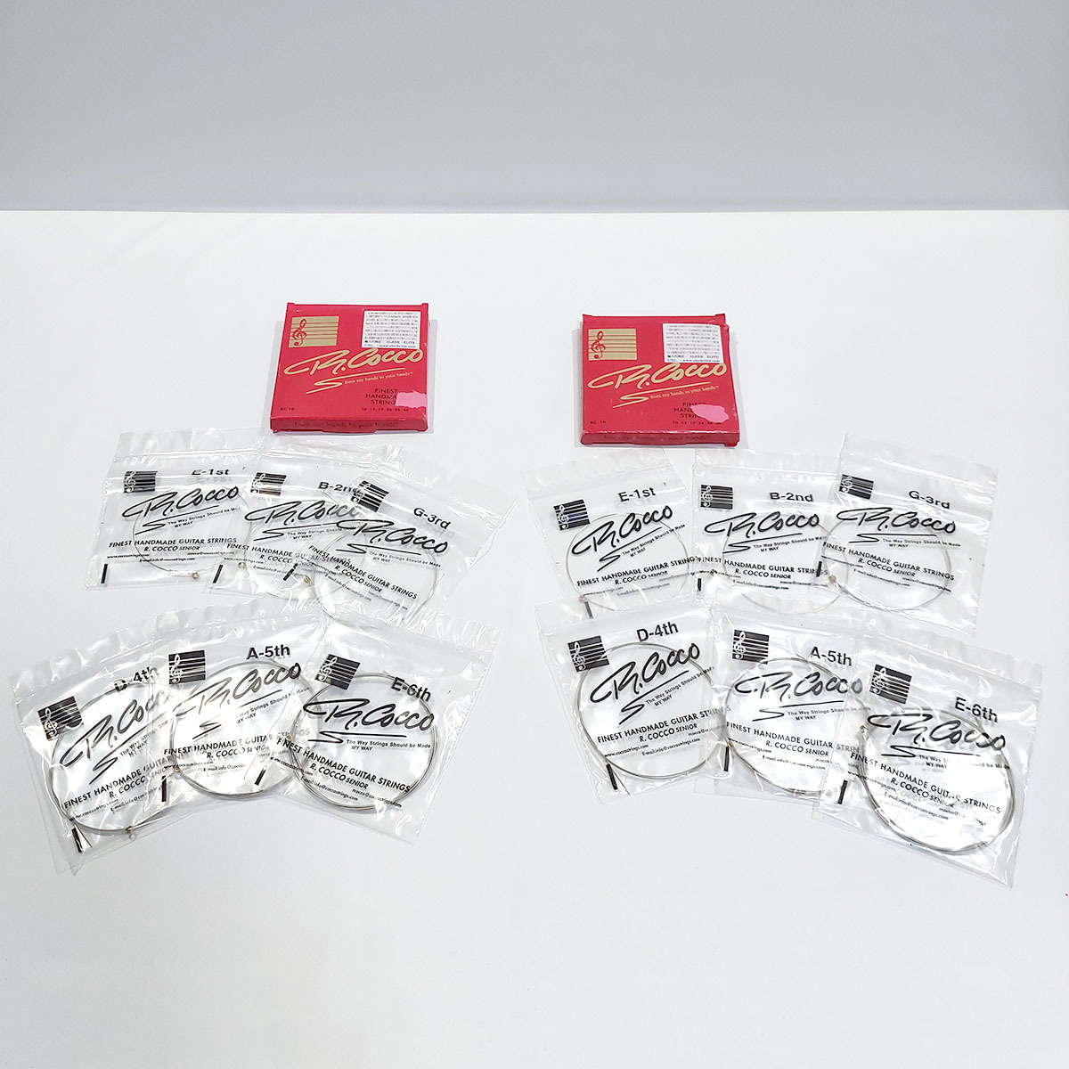 R.Cocco RC10 リチャードココ ギター 弦 箱のダメージ有り 2セット 未使用保管品 y1316拍卖