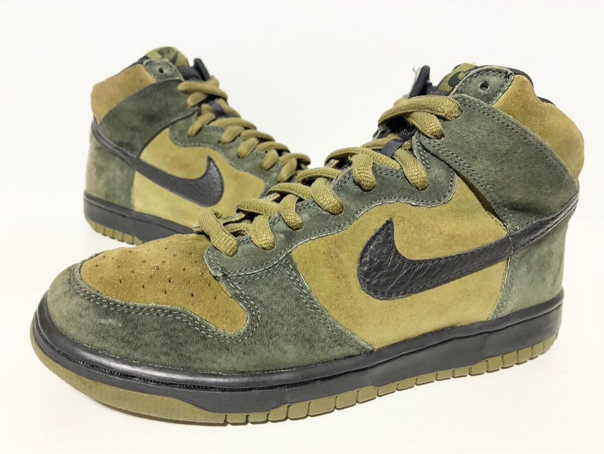 2003 DUNK HIGH PRO SB TODD JORDAN HULK GREEN BLACK FOREST CAMPER ナイキ トッド ジョーダン グリーン ハルク 26.5cm 8.5 305050-303拍卖