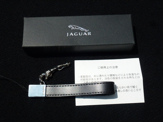 【当時物!新品】ジャガー 正規ディーラー 非売品 ノベルティ 純正 キーホルダー ストラップ XJ6 4.0 3.2 XJR XJ8 XJ XE Fベイス Eタイプ拍卖