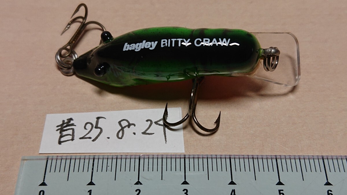 管釣り★バグリー ビティークロー 約4g★ bagley's BITTY CRAW 検 レア オールド エリアトラウト 替25.8.24 拍卖