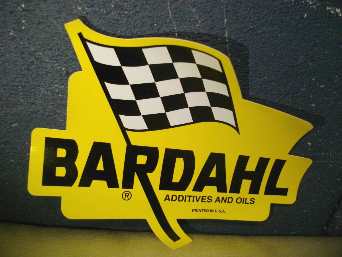 バーダル BARDAHL オリジナルステッカー大 1枚 送料込み拍卖