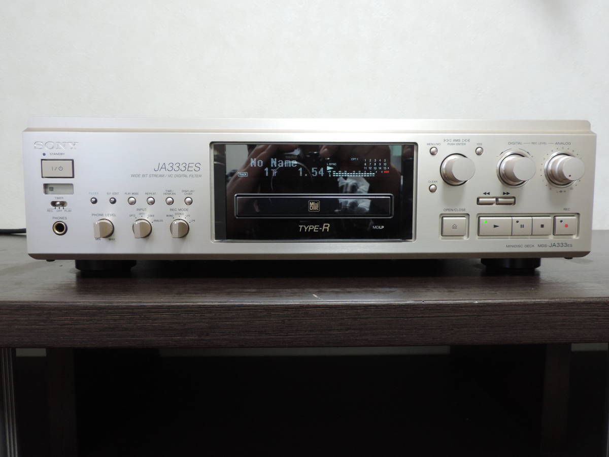 お手持ちのMDデッキの音質向上チューンをお受けします。MDS-JA333ES MDS-JA555ES その他高音質化させます。拍卖