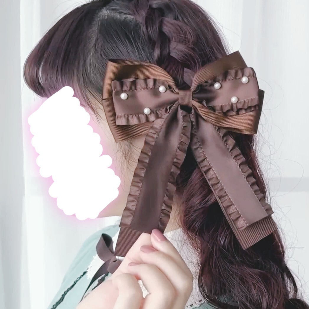 mpetit by misako/しまむら×青木美沙子コラボ リボンクリップ拍卖