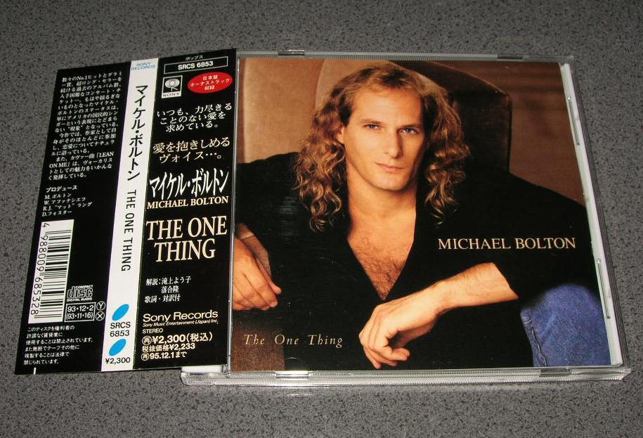 ■国内盤中古CD■ マイケル・ボルトン/MICHAEL BOLTON『 THE ONE THING 』拍卖
