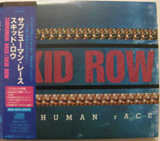 ◆CD◆SKID ROW/サブヒューマン・レース◆スキッド・ロウ◆初回特典ブックレット付き・デジパック・帯有り国内盤拍卖
