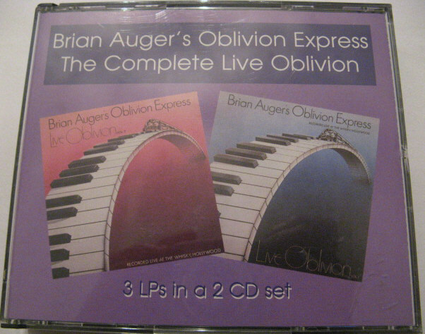 ◆CD◆BRIAN AUGER'S OBLIVION EXPRESS/THE COMPLETE LIVE OBLIVION◆ブライアン・オーガー◆2枚組・USA盤拍卖