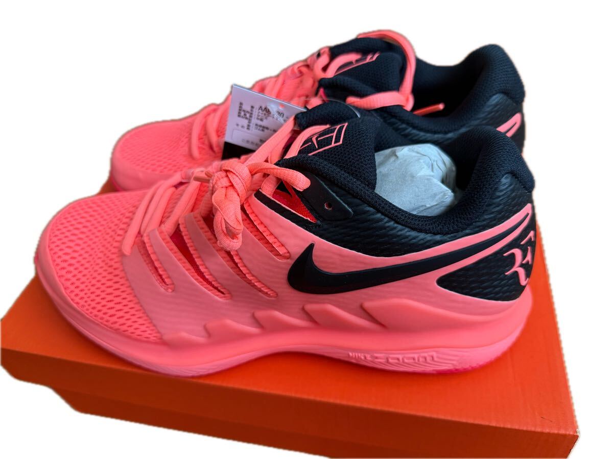 未使用品 NIKE AIR ZOOM VAPOR × HC ナイキ エア ズーム ヴェイパー Roger Federer ロジャー・フェデラー テニス オールコート 28センチ拍卖