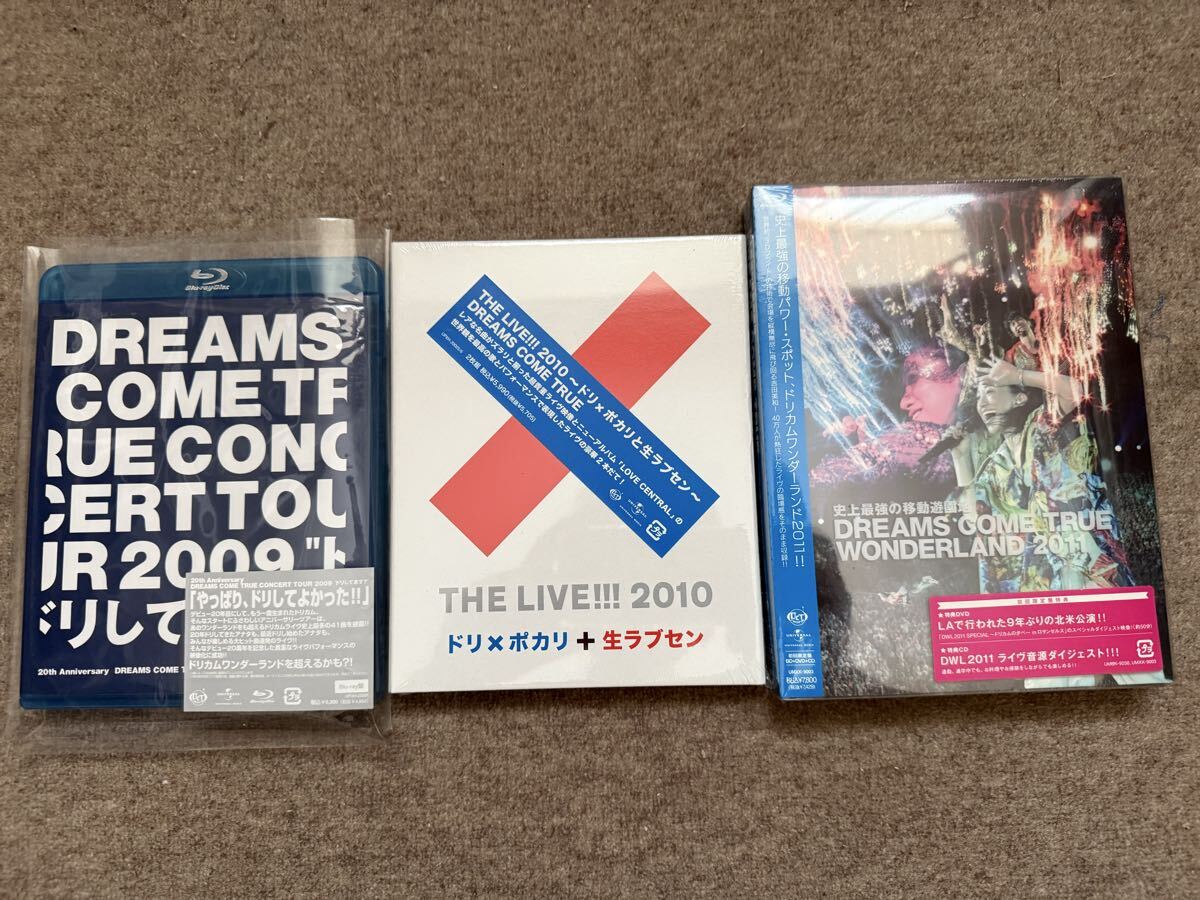 DREAMS COME TRUE LIVE Blu-ray 3タイトル ドリカム拍卖