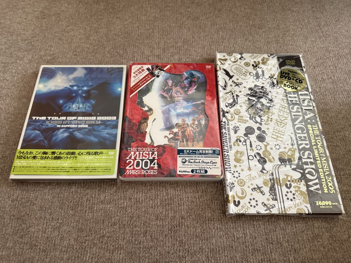 MISIA LIVE DVD 3タイトル拍卖