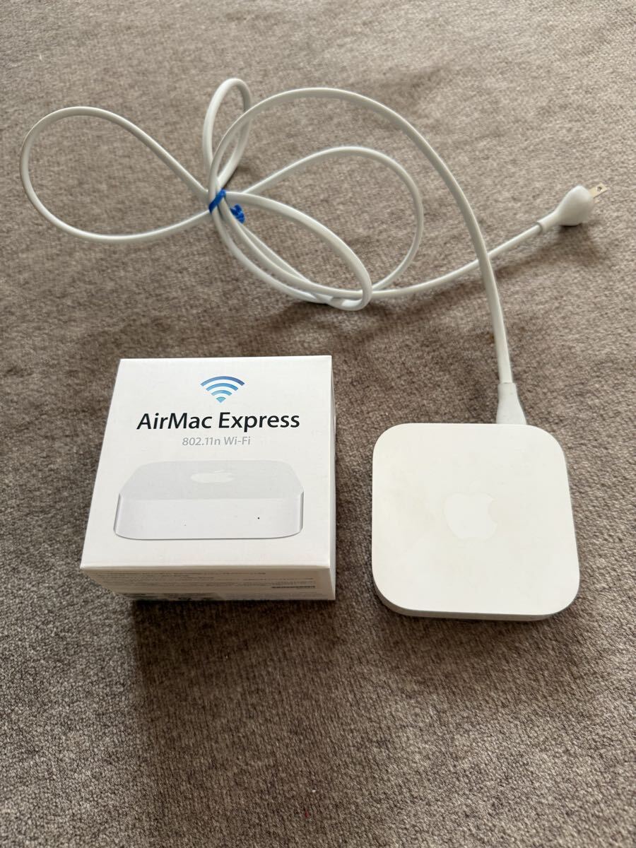 動作確認済み Apple AirMac Express 802.11n Wi-Fi MC414J/A拍卖